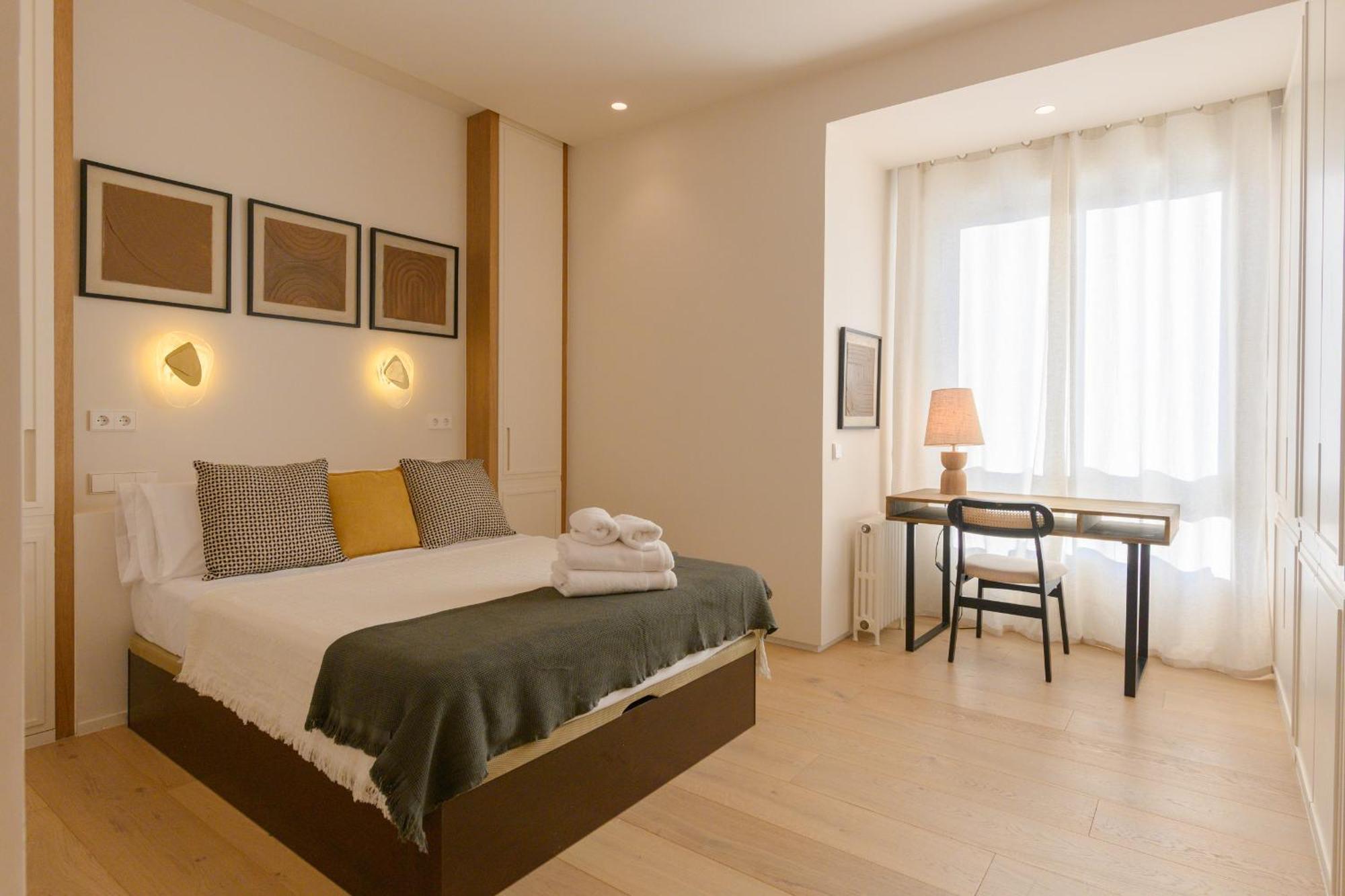 For Bonito Temporal De Dos En El Barrio Salamanca Vel37 Apartamento Madrid