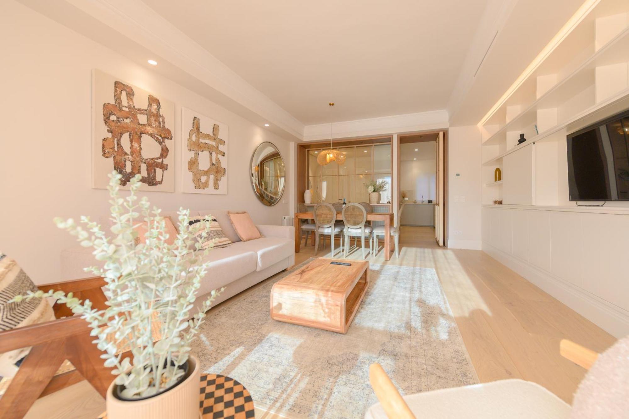 Apartamento For Bonito Temporal De Dos En El Barrio Salamanca Vel37 *