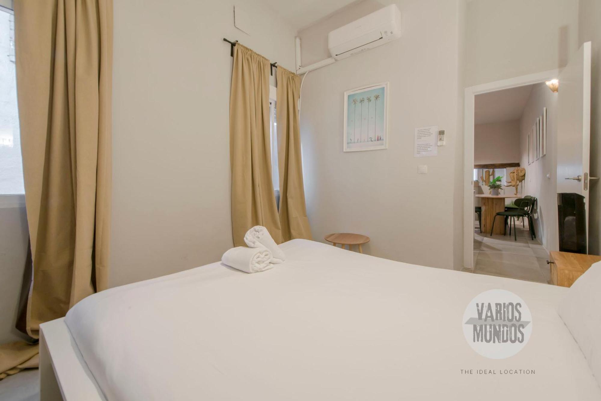Rustic Cool Interior Design En Plaza Espana Al Pie De Gran Via Apartment *